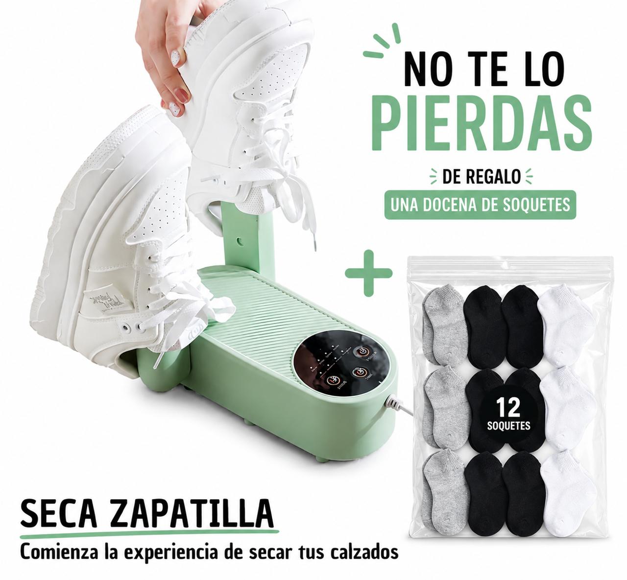 "Seca Zapatilla + De regalo 1 docena de "SOQUETES"